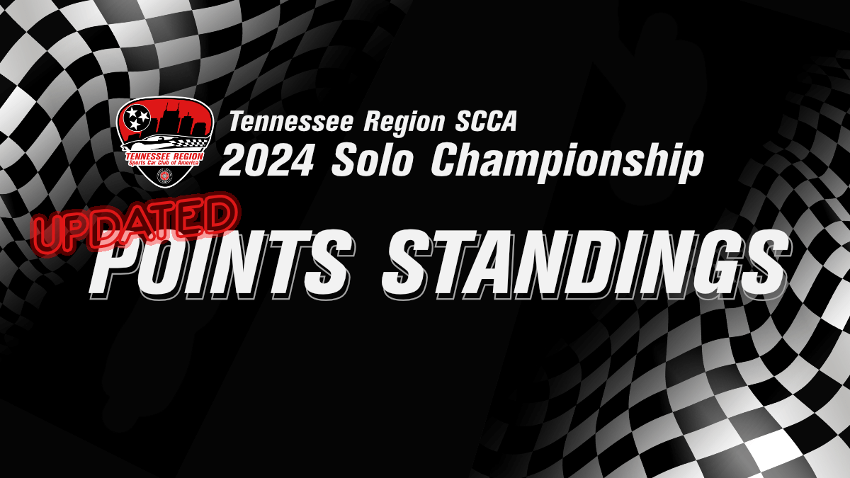 2024 Solo Championship Points Standings