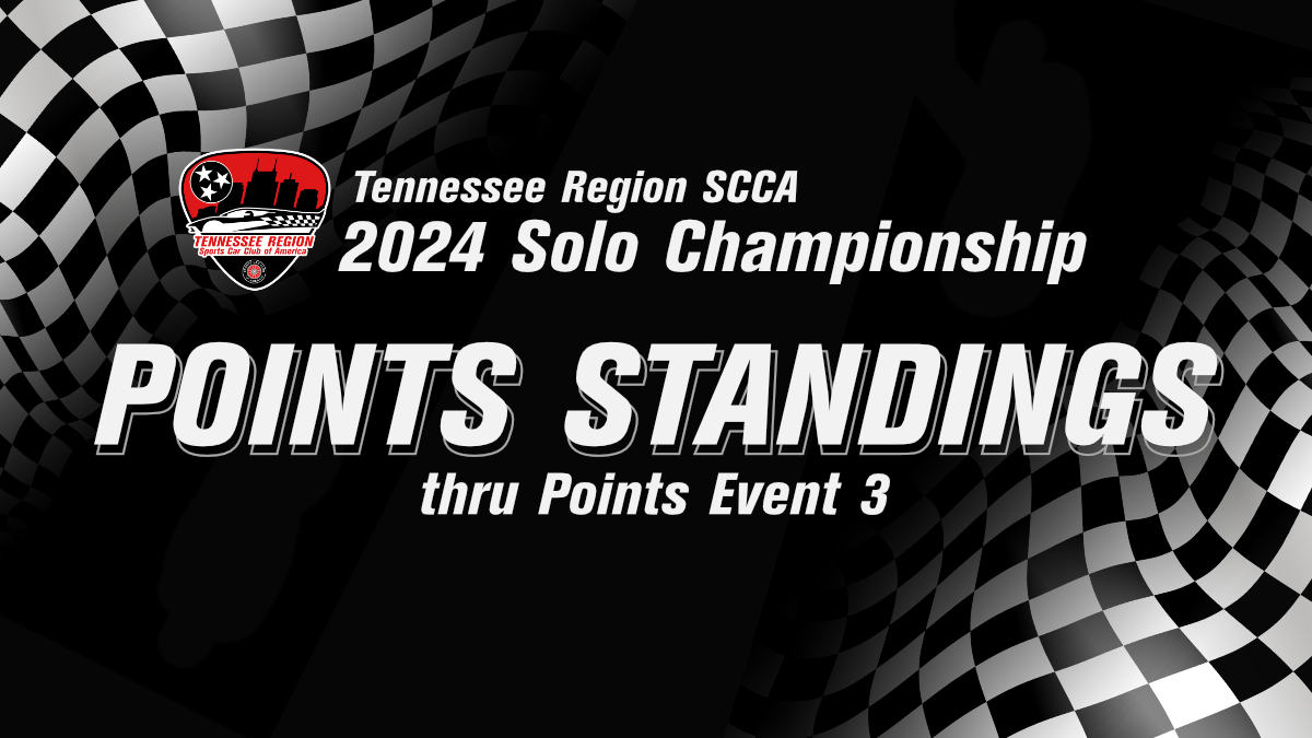 2024 Solo Championship Points Standings